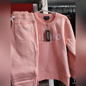 Milano Di Rouge Kids Pink 4y sweatsuit